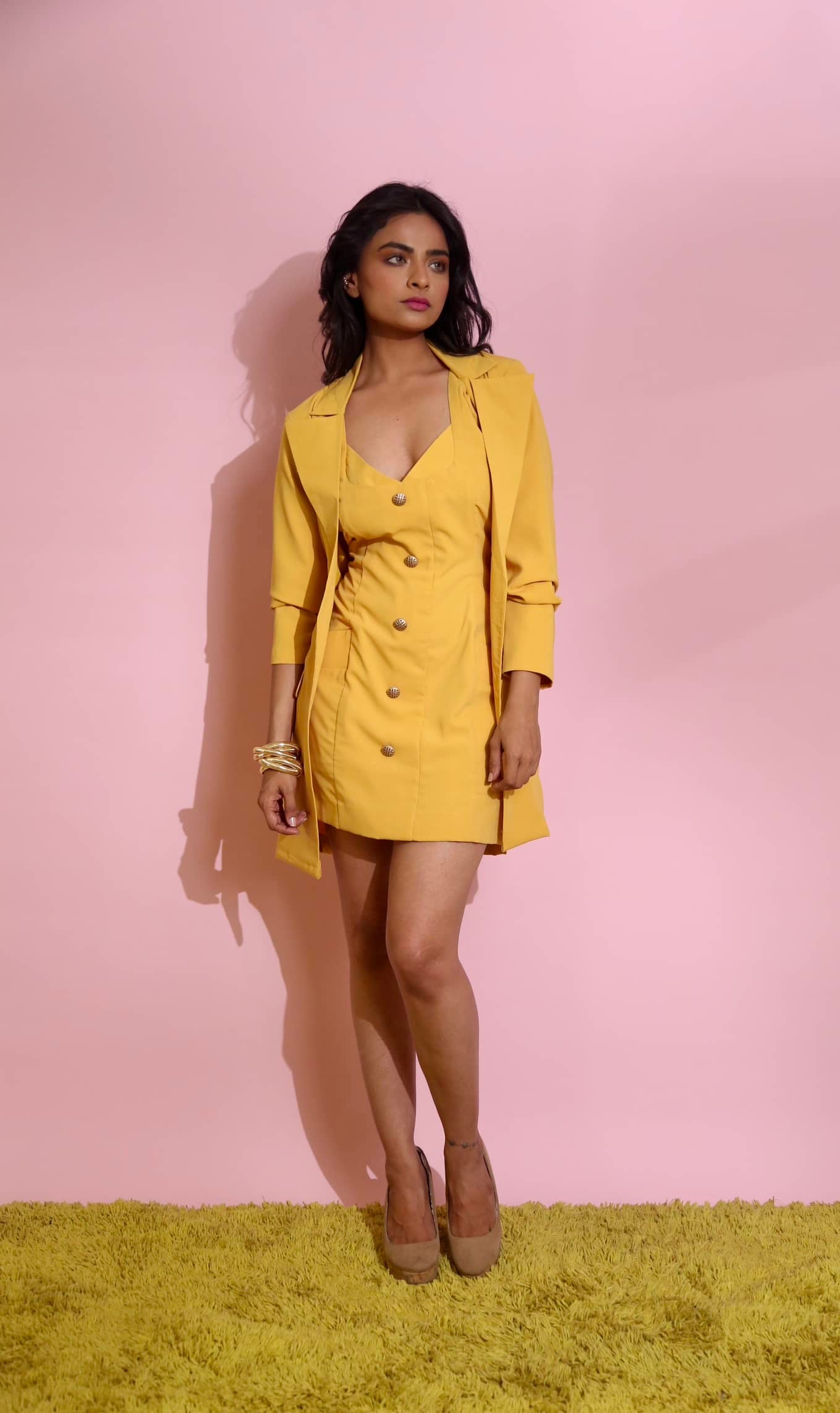 HELLO YELLOW DRESS