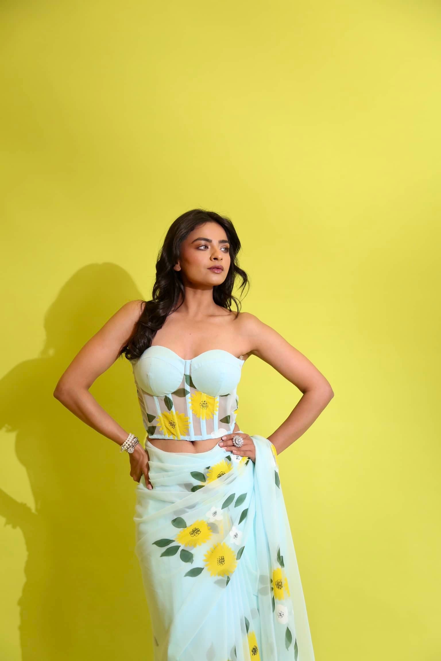 CORSET SAREE