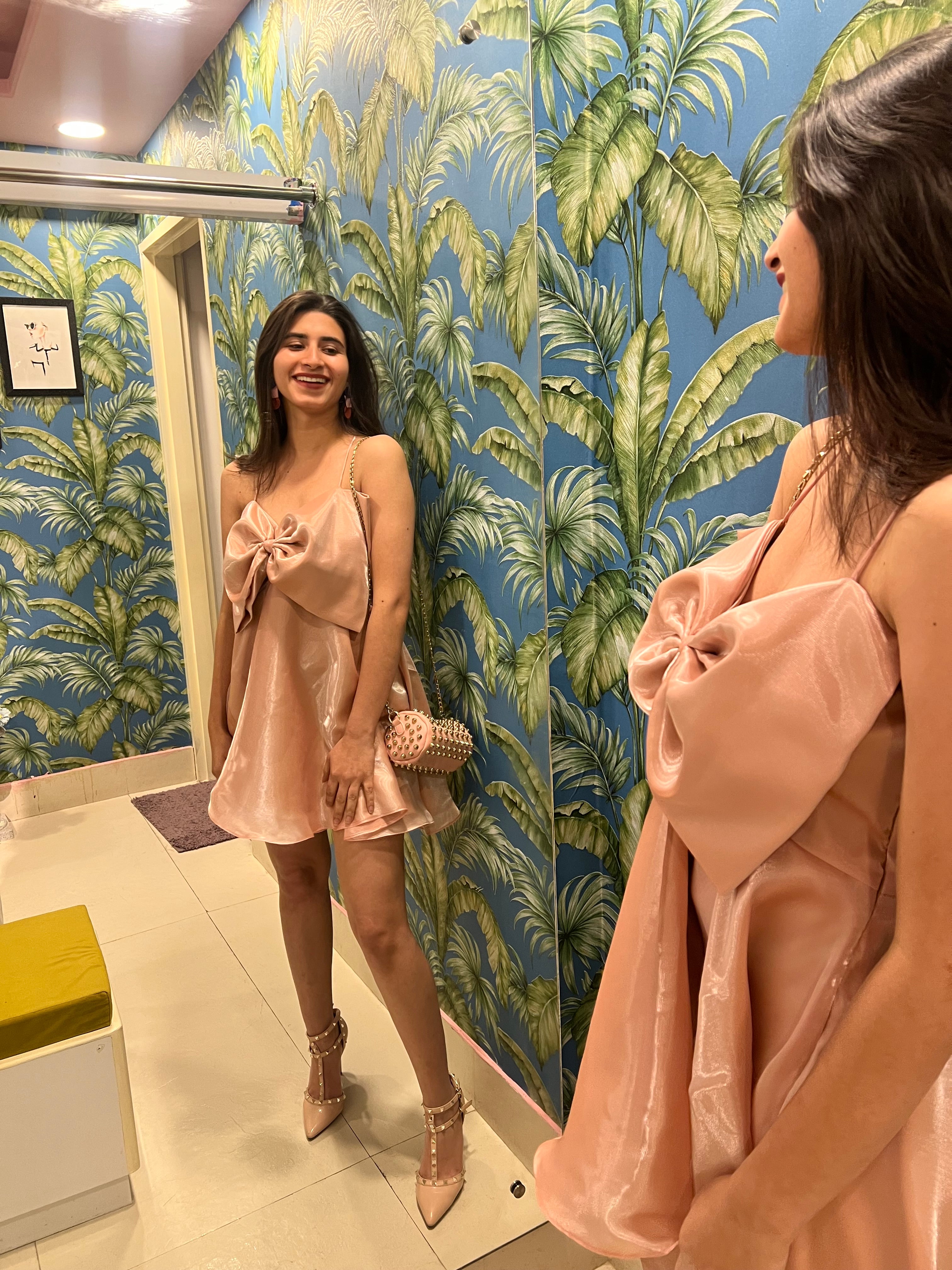 BOW MINI DRESS