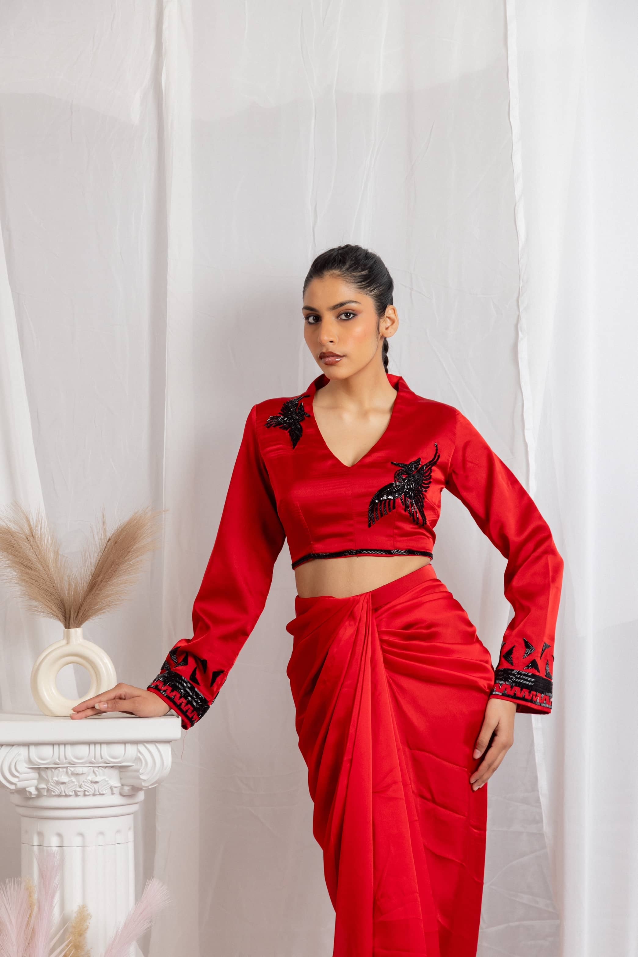 Raven red couture
