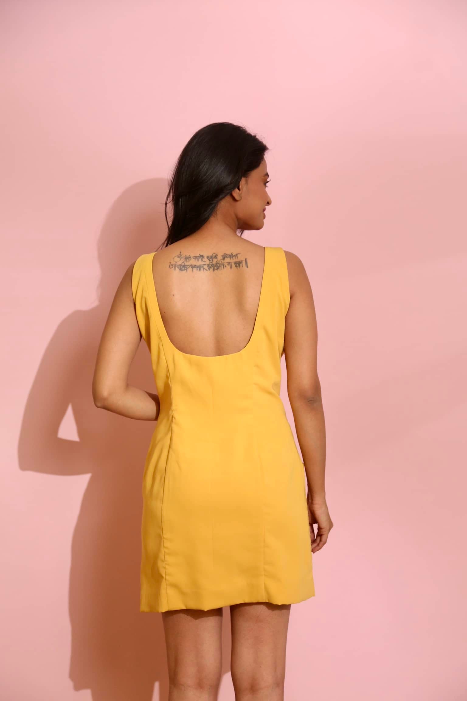 HELLO YELLOW DRESS