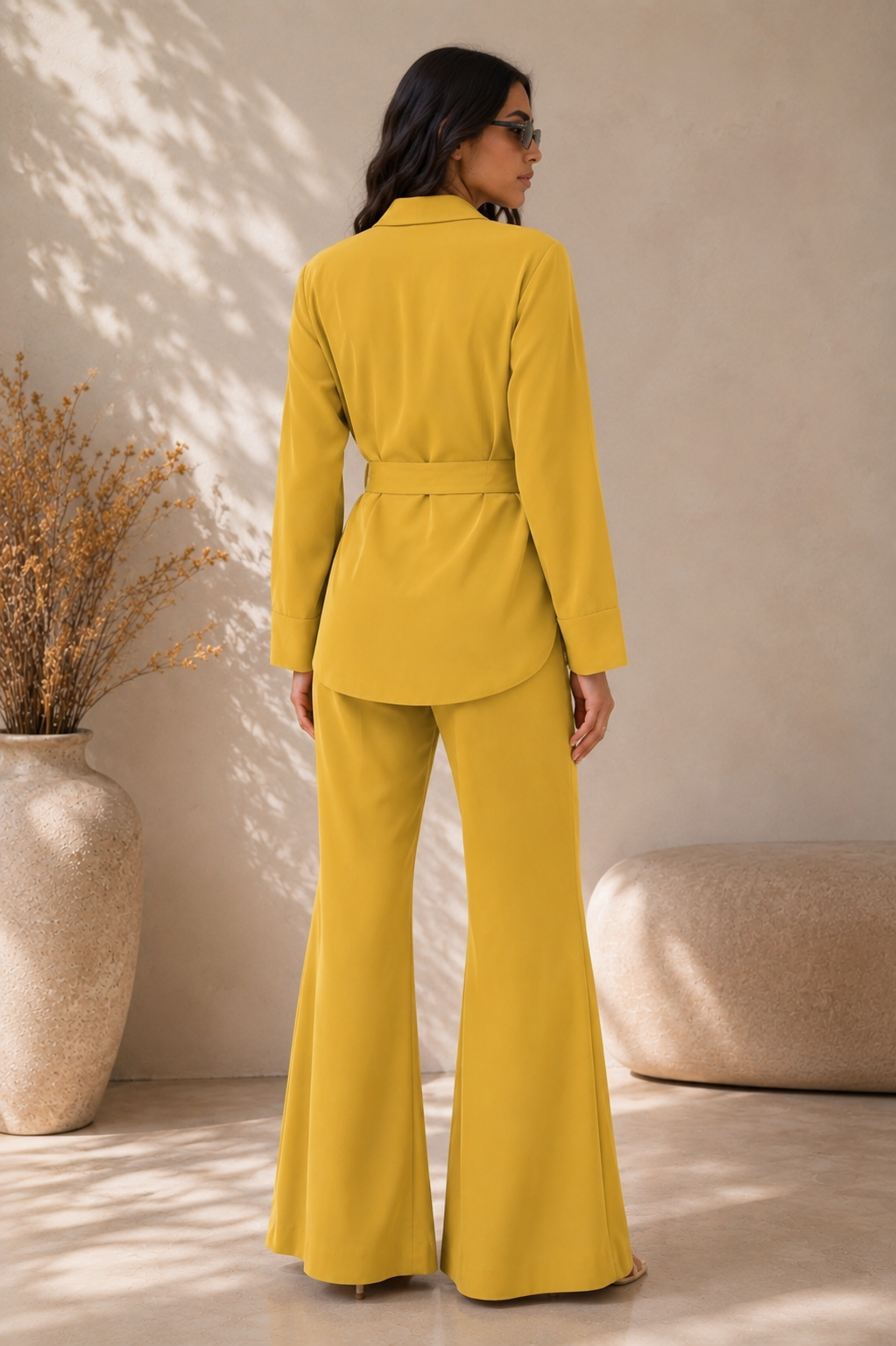 YELLOW SAPPHIRE CO ORD SET