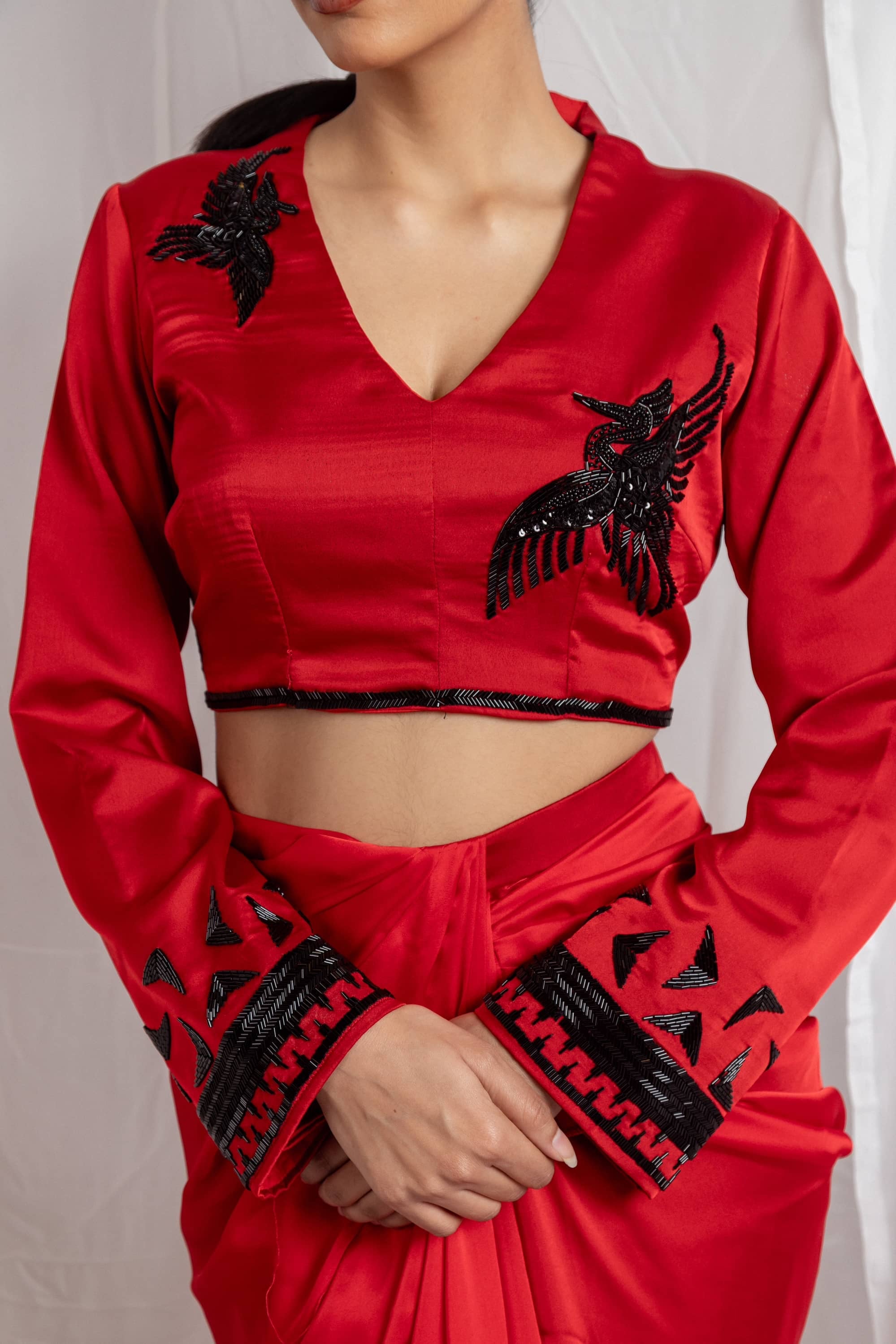 Raven red couture