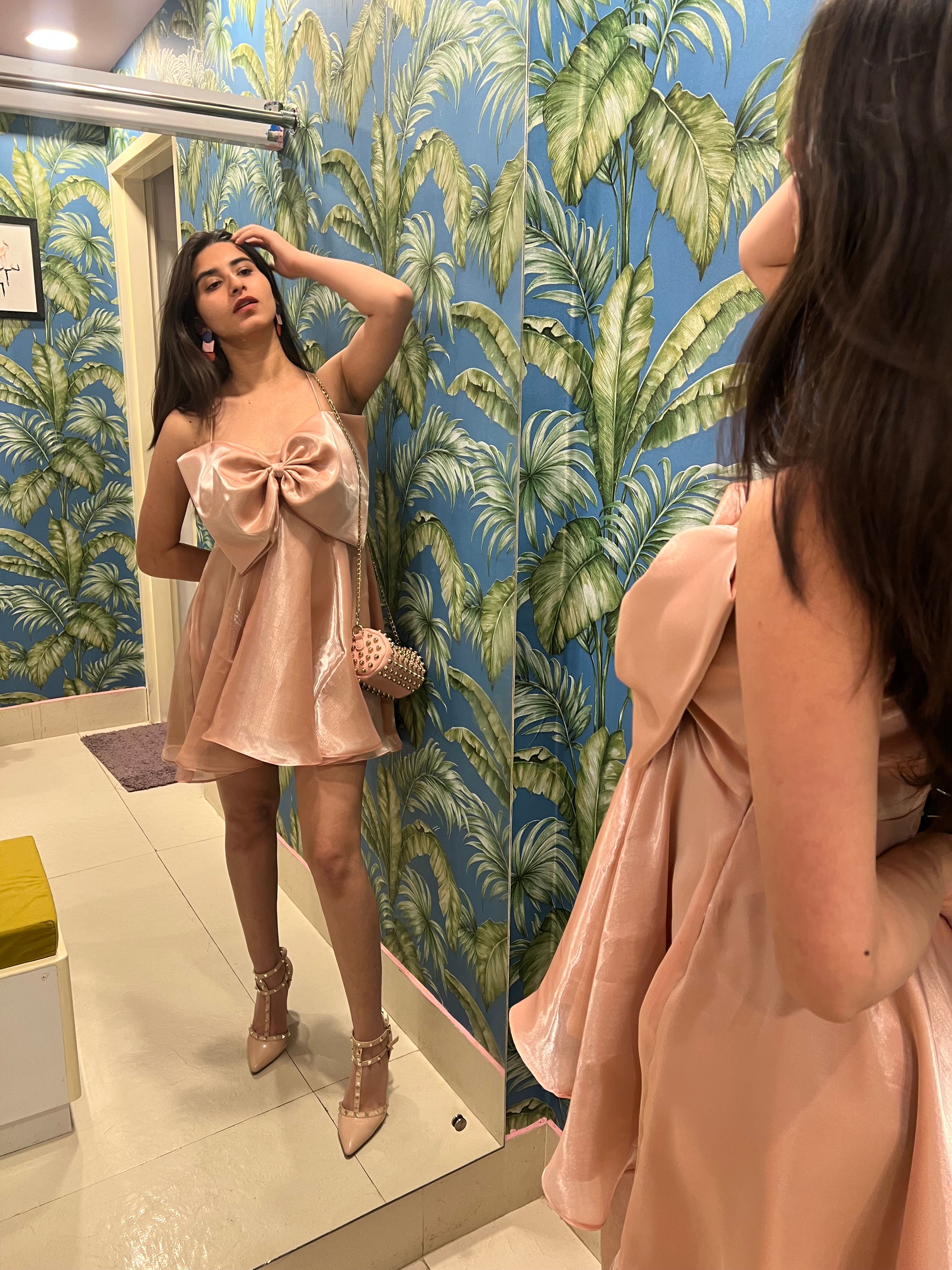 BOW MINI DRESS