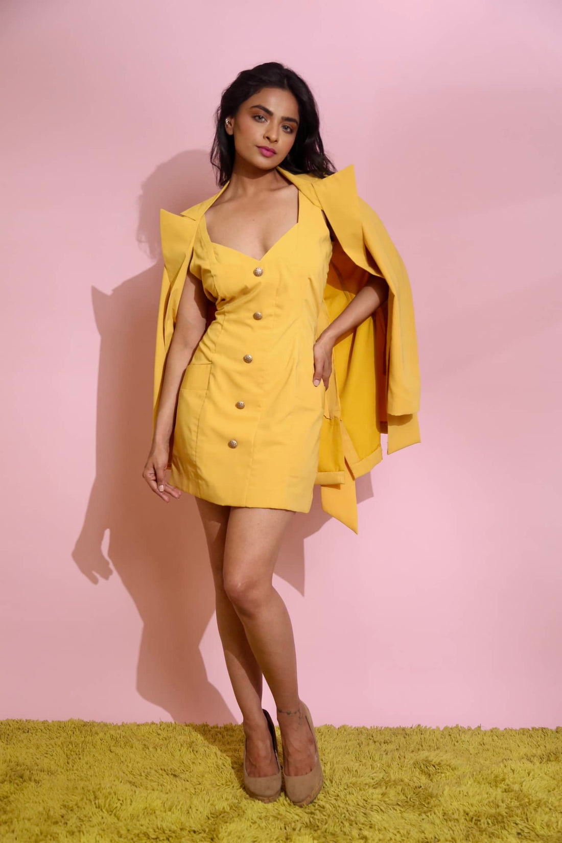 HELLO YELLOW DRESS