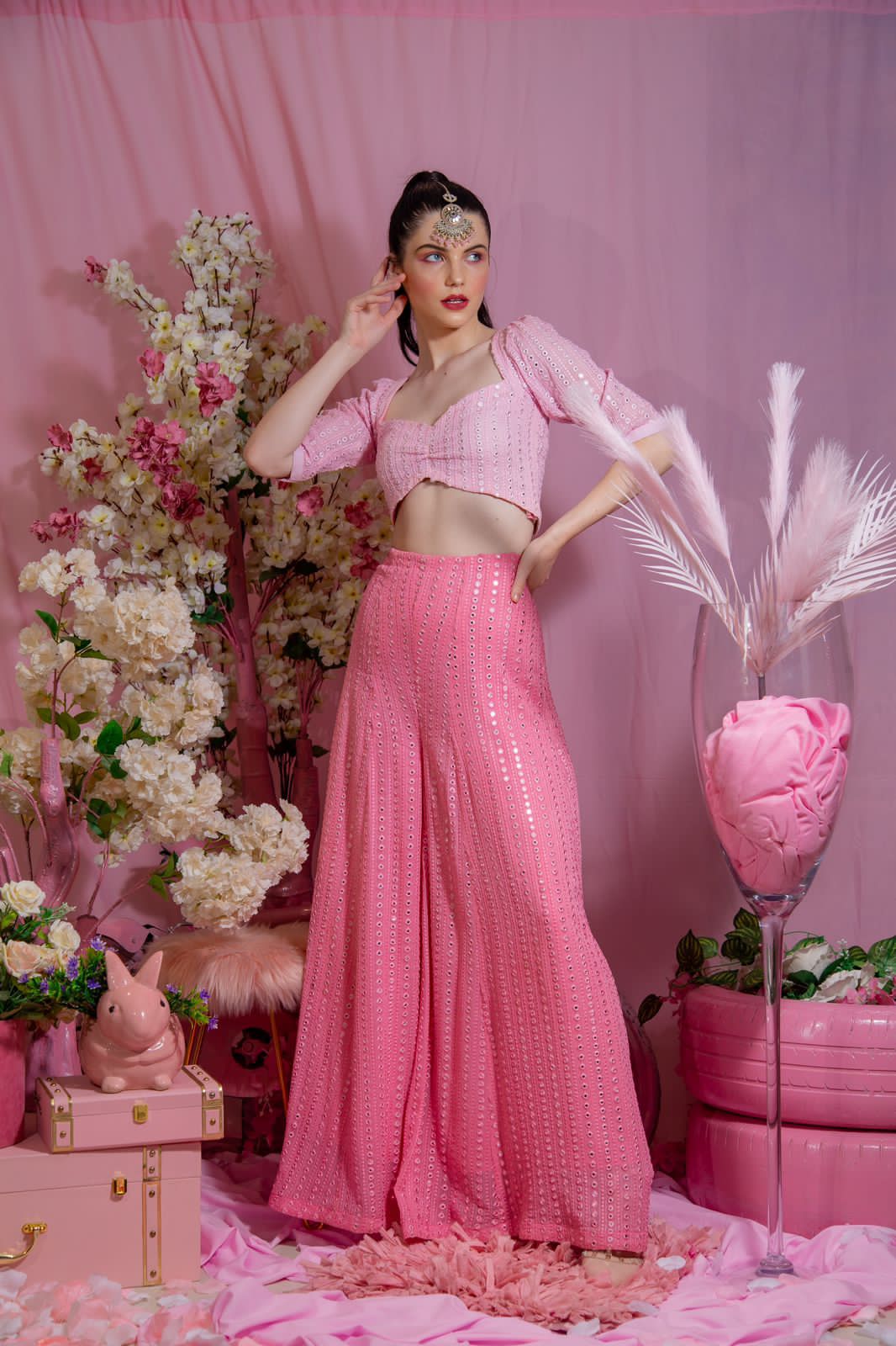 S. Pink festive