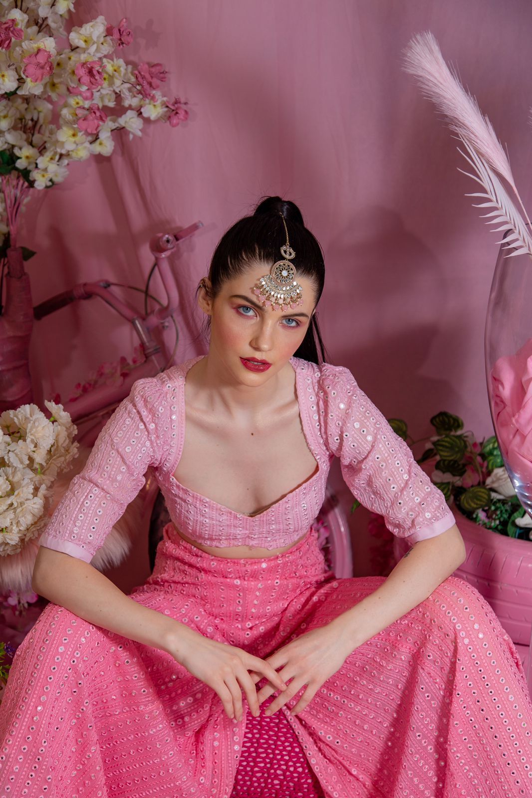 S. Pink festive