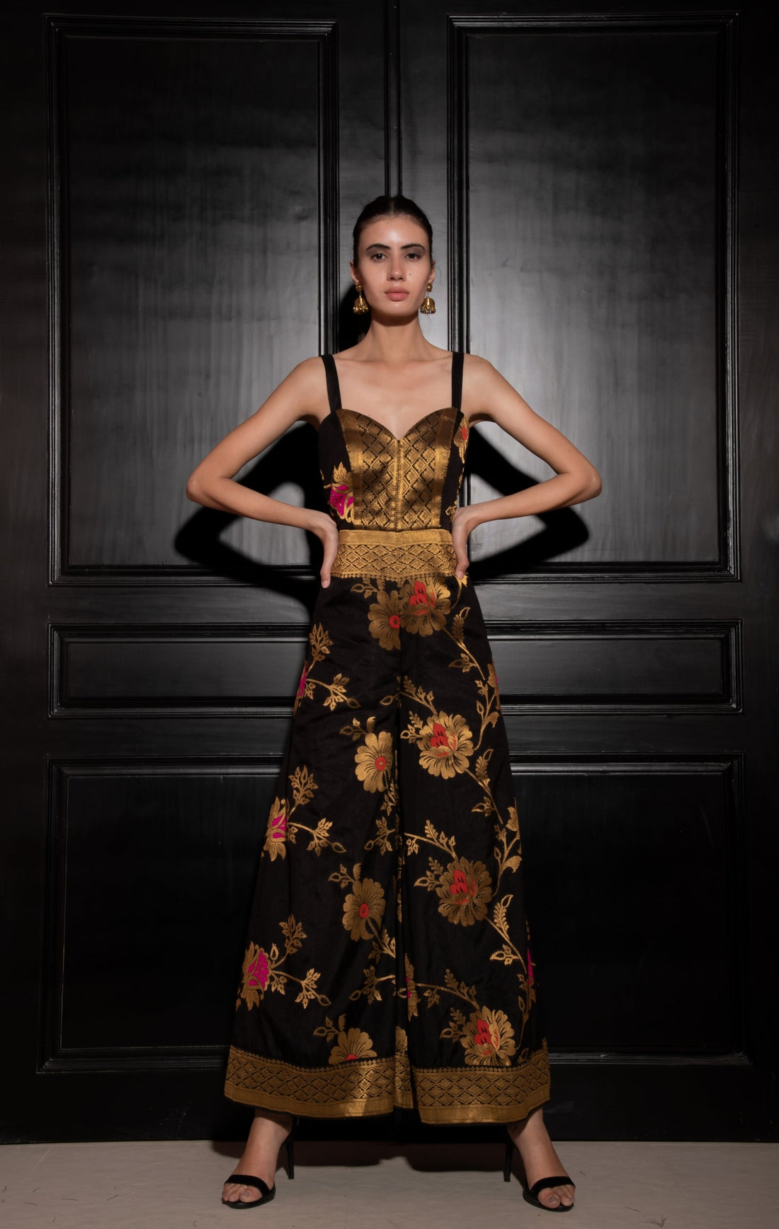 BROCADE JUMPSUIT