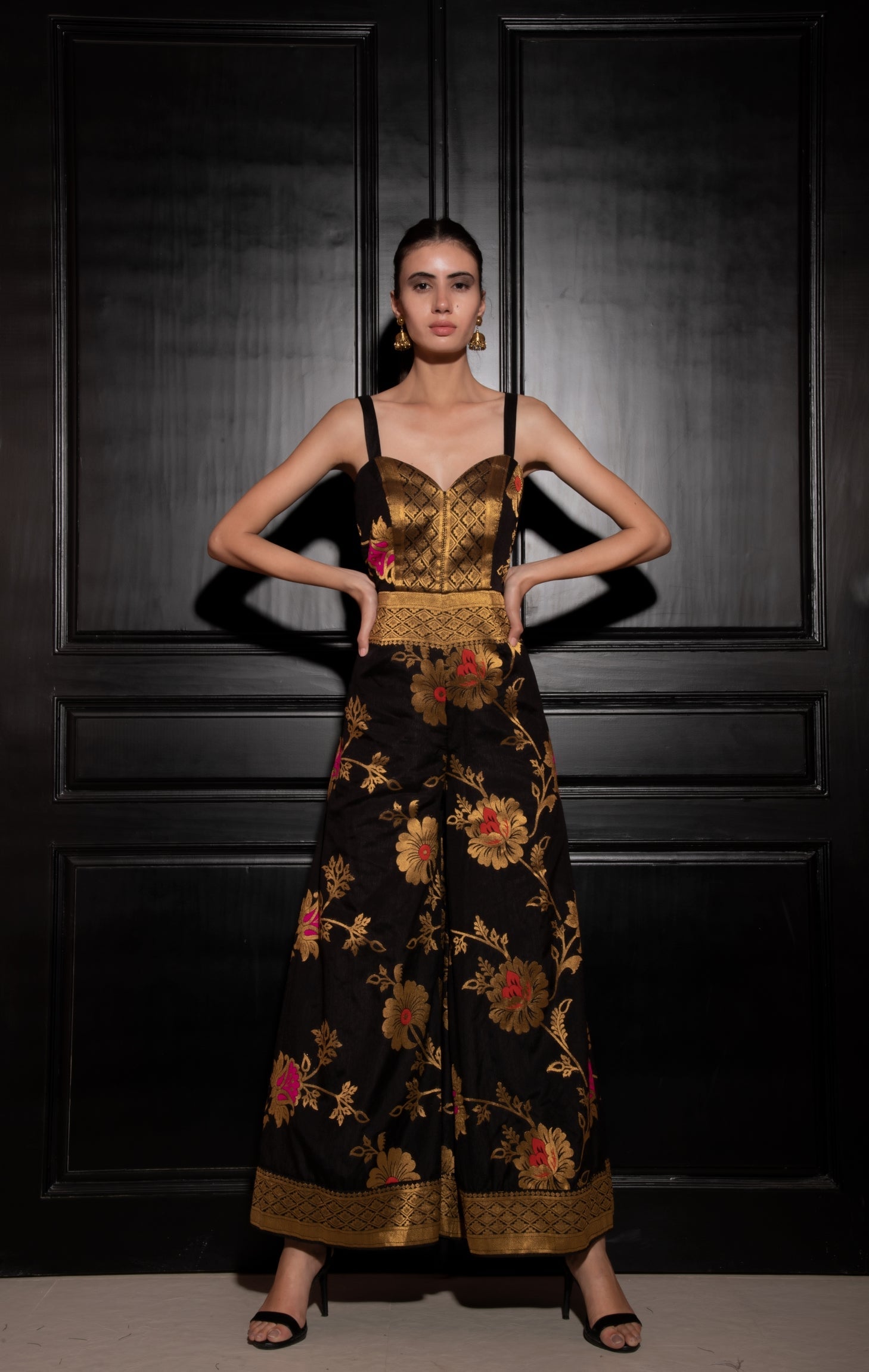 BROCADE JUMPSUIT