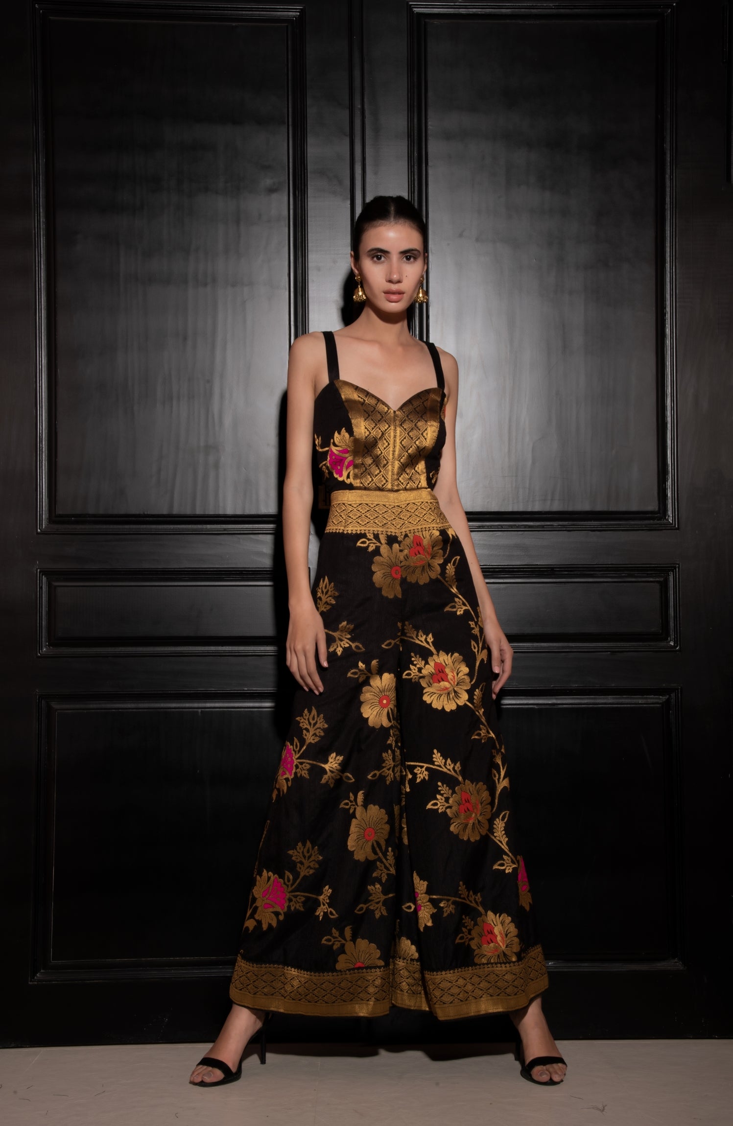 BROCADE JUMPSUIT
