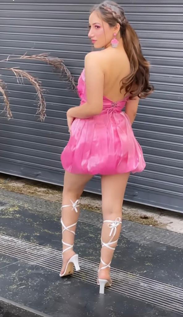 BUBBLEGUM MINI DRESS