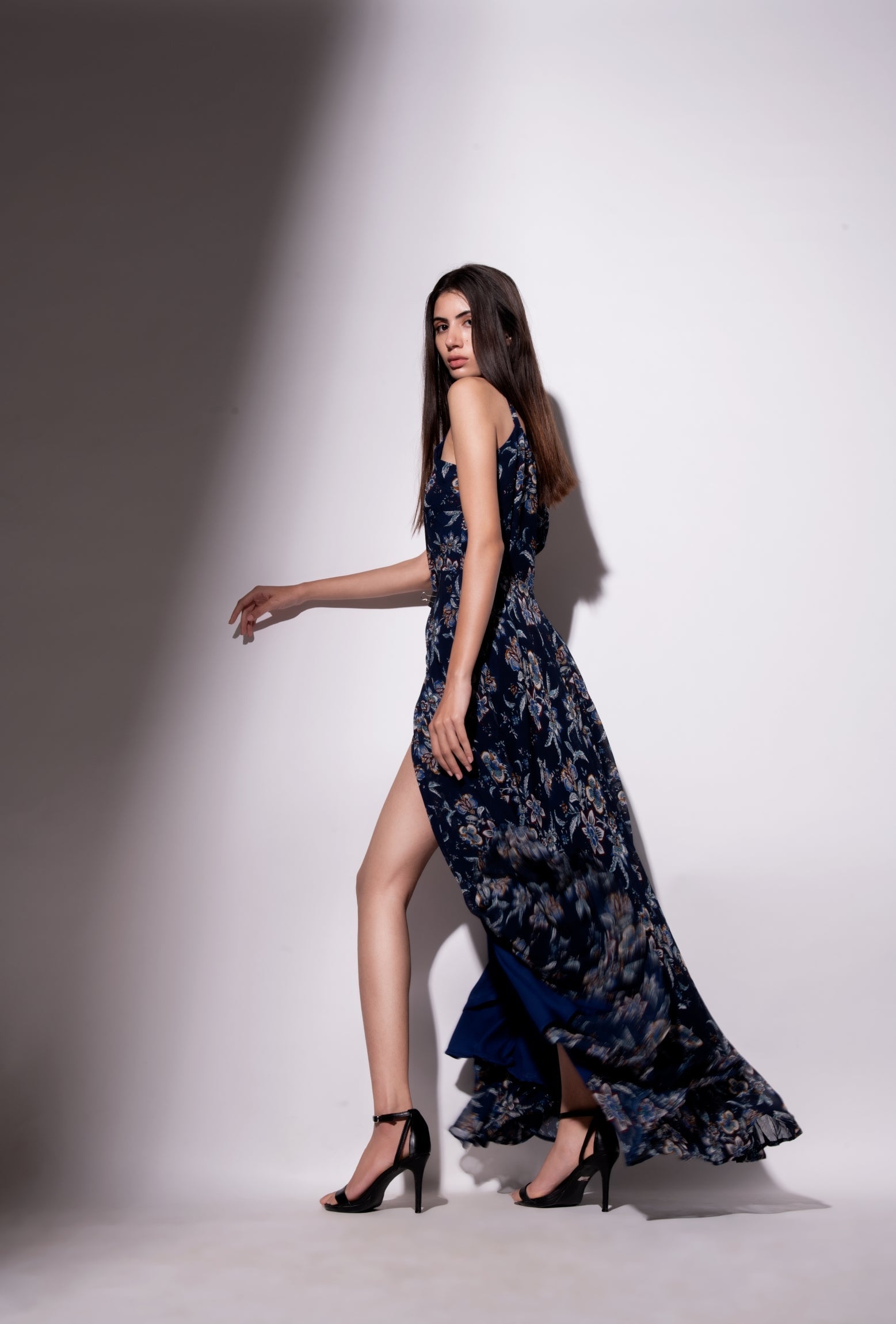 NAVY MAXI DRESS